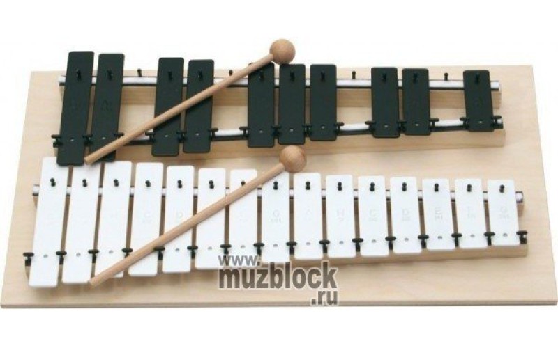 GOLDON 11080 - металлофон хроматический, 25 нот