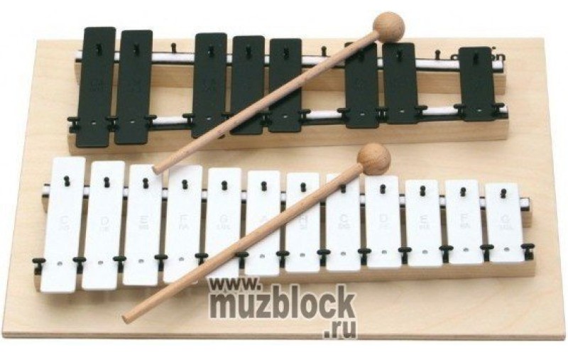 GOLDON 11070 - металлофон хроматический, 20 нот