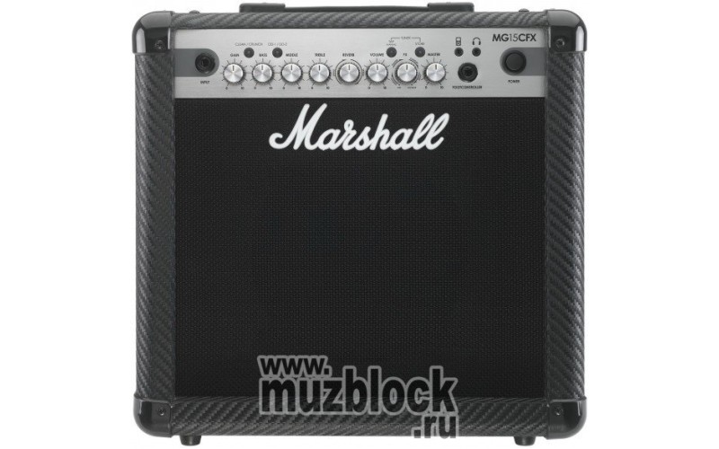 MARSHALL MG15CFX COMBO - гитарный комбоусилитель, 15 Вт