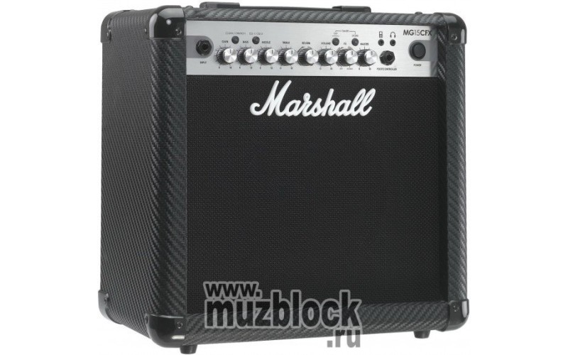 MARSHALL MG15CFX COMBO - гитарный комбоусилитель, 15 Вт