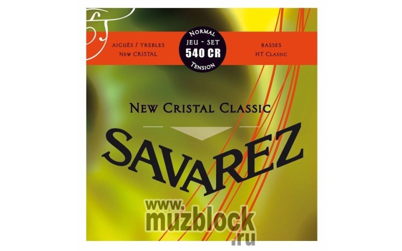 SAVAREZ 540 CR NEW CRISTAL CLASSIC - струны для классической гитары