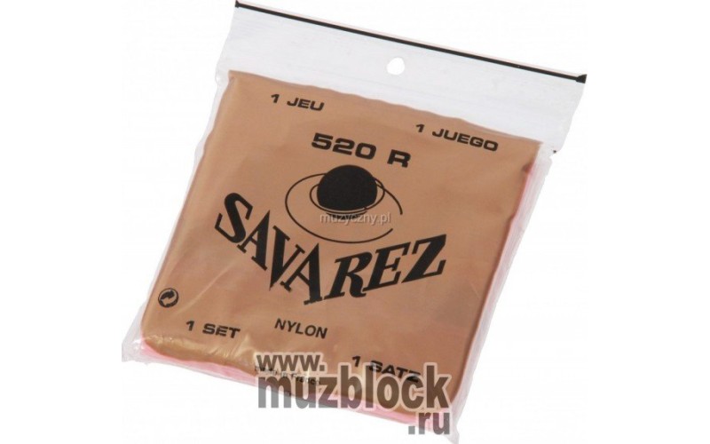 SAVAREZ 520 R CARTE ROUSE - струны для классической гитары