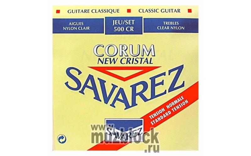 SAVAREZ 500 CR NEW CRISTAL CORUM - струны для классической гитары