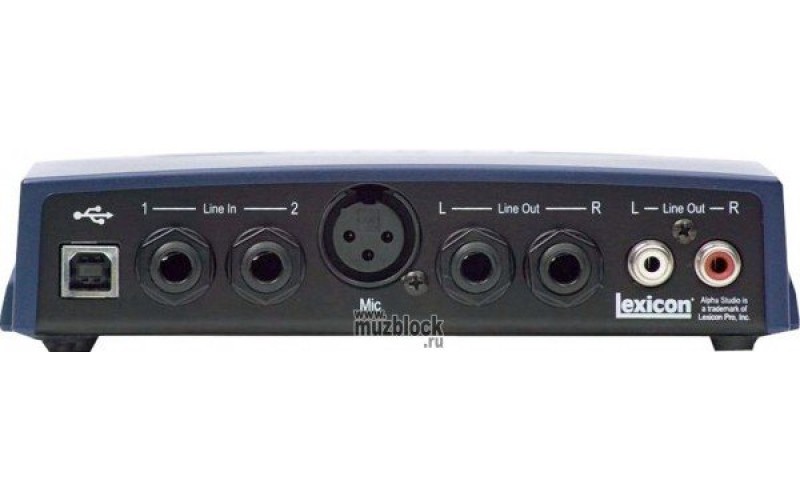 LEXICON ALPHA - студия записи c интерфейсом USB