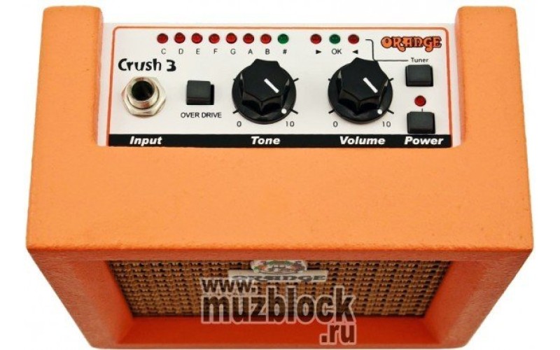 ORANGE CR-3 MICRO CRUSH - гитарный мини-комбоусилитель, 3W