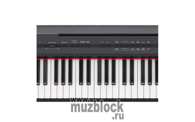 YAMAHA P-105B - компактное цифровое пианино (электропианино), 88 клавиш