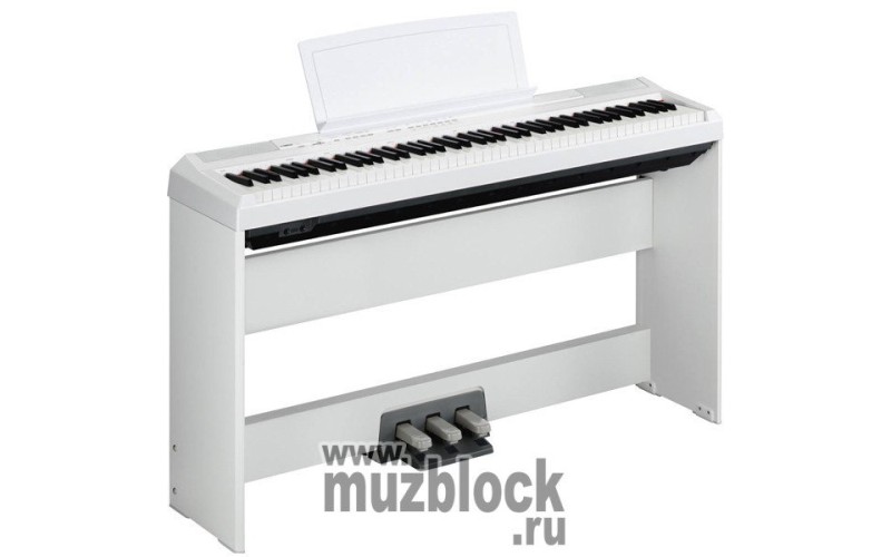 YAMAHA P-105WH - компактное цифровое пианино (электропианино), 88 клавиш