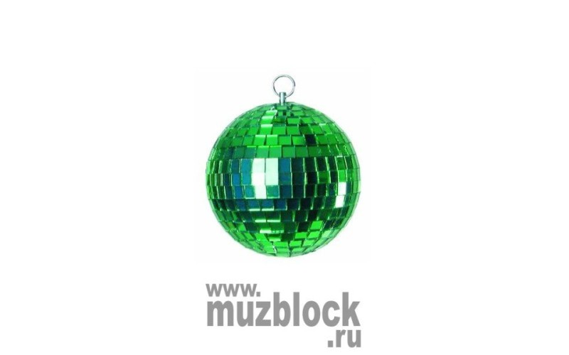 CROON MIRRORBALL MB-10GR - зеркальный шар 10 см, зеленый
