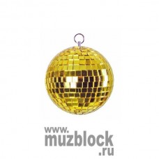 CROON MIRRORBALL MB-10YL - зеркальный шар 10 см, желтый