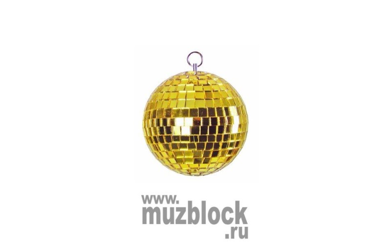 CROON MIRRORBALL MB-10YL - зеркальный шар 10 см, желтый