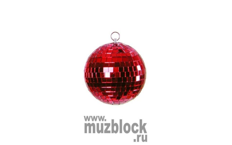 CROON MIRRORBALL MB-10RD - зеркальный шар 10 см, красный