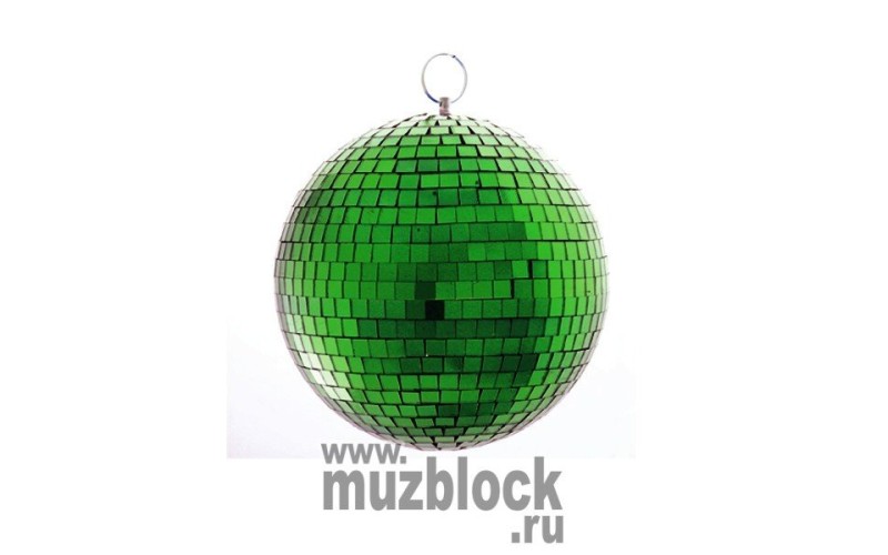 CROON MIRRORBALL MB-20GR - зеркальный шар 20 см, зеленый