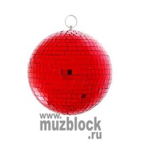 CROON MIRRORBALL MB-20RD - зеркальный шар 20 см, красный