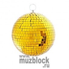 CROON MIRRORBALL MB-20YL - зеркальный шар 20 см, желтый