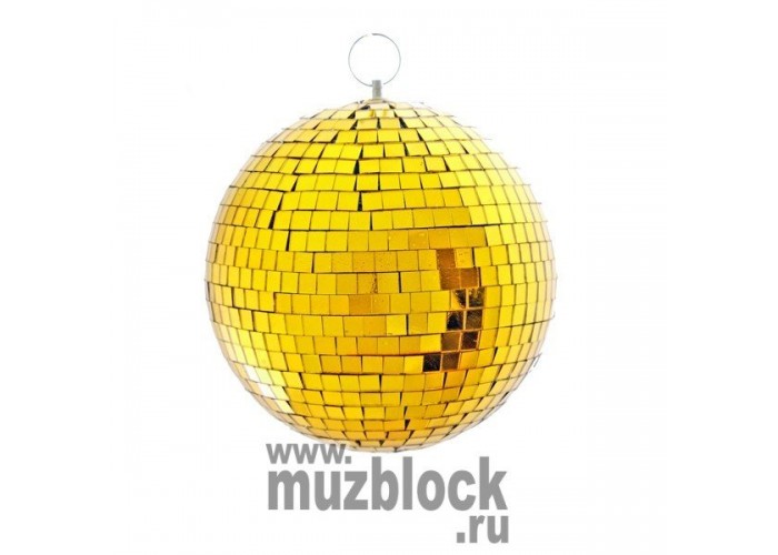 CROON MIRRORBALL MB-20YL - зеркальный шар 20 см, желтый