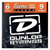 DUNLOP DEN0946 - струны для электрогитары, Light/Heavy, 9-46