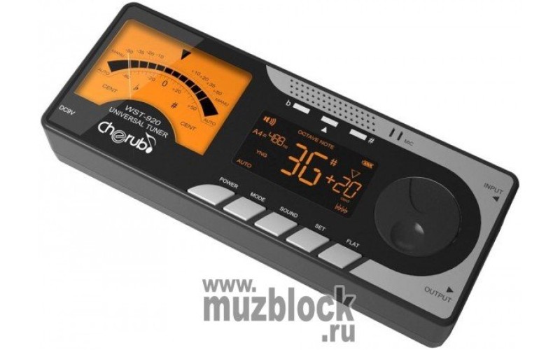 CHERUB WST-920 - универсальный тюнер оркестровый