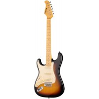 Prodipe JMFST80LHMAS ST80 LH MA Электрогитара леворукая, санберст
