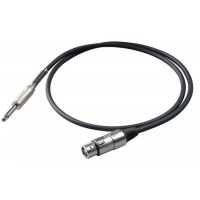 Proel BULK200LU6 - Сценический инструментальный кабель, 6.3мм Jack <->XLR мама , длина - 6 м Proel BULK200LU6 - Сценический инструментальный кабель, 6.3мм Jack <->XLR мама , длина - 6 м