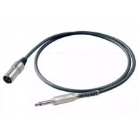 Proel BULK220LU10 - Сценический инструментальный кабель, 6.3мм Jack <->XLR папа , длина - 10 м Proel BULK220LU10 - Сценический инструментальный кабель, 6.3мм Jack <->XLR папа , длина - 10 м