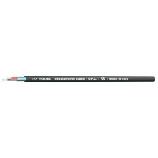 Proel HPC201BK - Микрофонный кабель, диаметр - 6 мм, в катушке 100 м (чёрный)