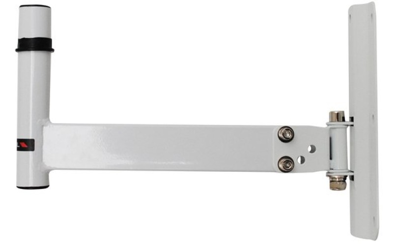 Proel KP560WH - Настенный , поворотный держатель колонок, L-образный, сталь, диам.35мм