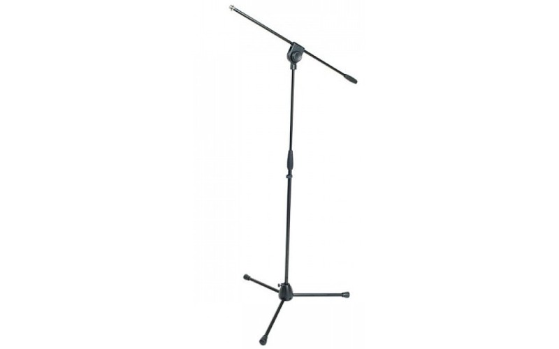 Proel PRO100BK - Проф. микрофонная стойка, тренога, журавль, цвет: матовый чёрный