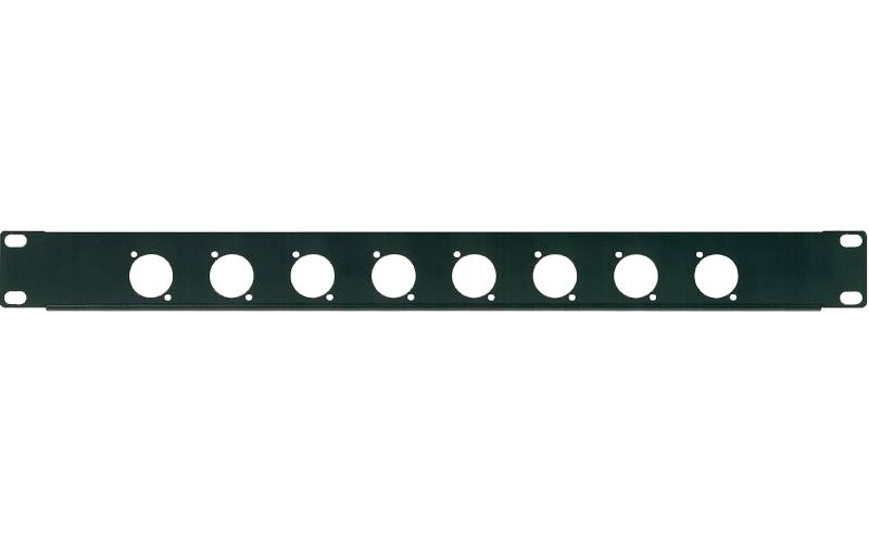 Proel RK8N - Рэковая панель, 8 отверстий под каноны (разьем FDL), 1U
