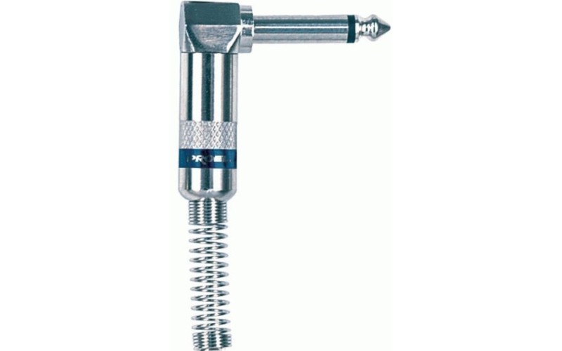 Proel S240 - Джек моно угловой 6.3 мм, (металл)