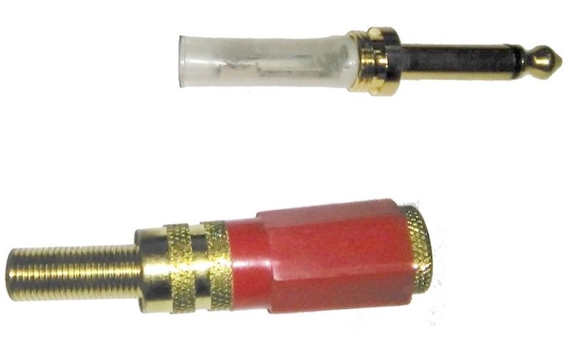 Proel S270 - Джек моно 6.3 мм, (пластик)