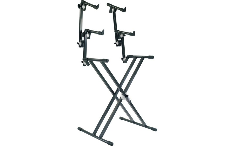 Proel SPL253 - Стойка под клавиши с защелкой, двойная рама 3 этажа.