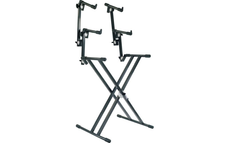 Proel SPL253 - Стойка под клавиши с защелкой, двойная рама 3 этажа.