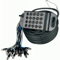 Proel TN1604LU30 - Коробка с кабелем 16вх,4вых, 30м.