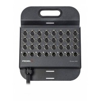 Proel TN2408LU30 - Коробка с кабелем, 24 вх., 8 вых., 30м