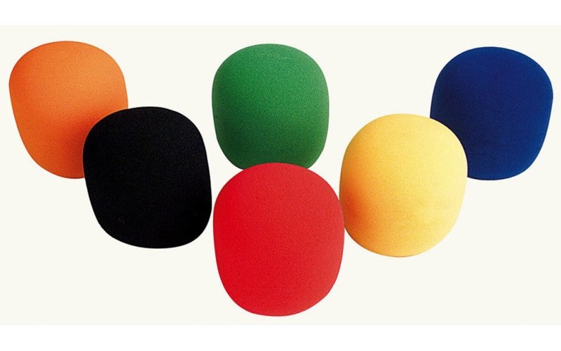 Proel WS6 - Ветрозащита для микрофона, 6 цветов. (Цена за штуку)