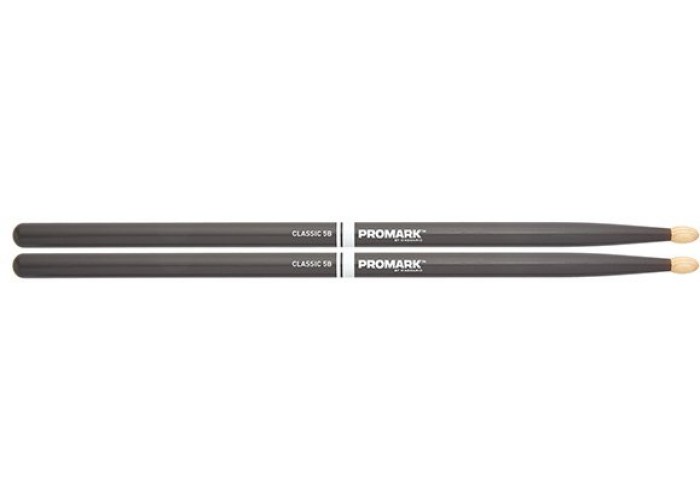 ProMark TX5BW-GRAY 5B Барабанные палочки, серые, орех гикори, деревянный наконечник