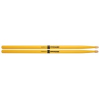 ProMark TX5BW-YELLOW 5B Барабанные палочки, желтые, орех гикори, деревянный наконечник