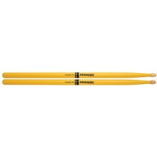 ProMark TX5BW-YELLOW 5B Барабанные палочки, желтые, орех гикори, деревянный наконечник