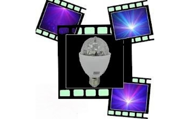 PSL-LED Bulb LSR  - световой прибор, световой мини-эффект для домашней дискотеки