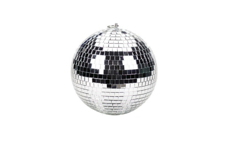 PSL-MB20 - зеркальный шар, диаметр 20 см, белый