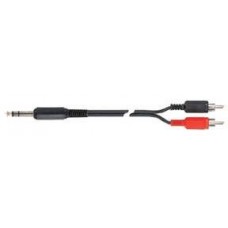 QUIK LOK AD12-3K компонентный кабель Jack - 2 RCA 3м