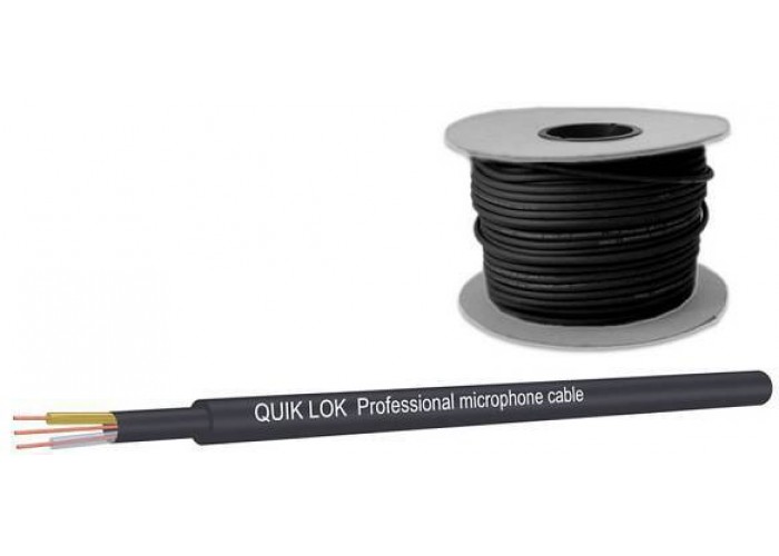 QUIK LOK CM675 BK профессиональный микрофонный кабель