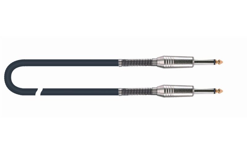 QUIK LOK S200-1 BK готовый инструментальный кабель, 1 м