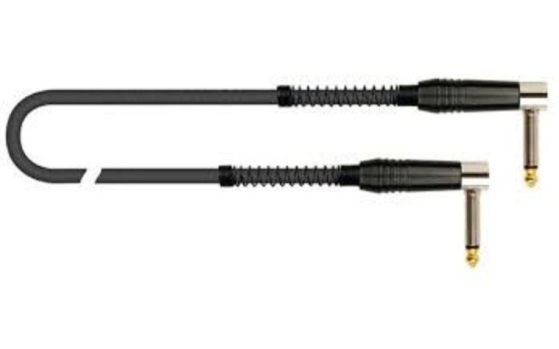 QUIK LOK STR604K-0,5 BK компонентный кабель, Stereo Jack Male - 2 Mono Jack Male