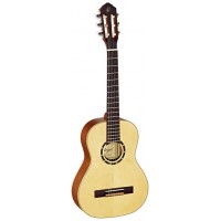 Ortega R121-1/2 Family Series Классическая гитара, размер 1/2, матовая, с чехлом