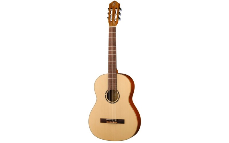 Ortega R121L Family Series Классическая гитара леворукая, размер 4/4, матовая, с чехлом