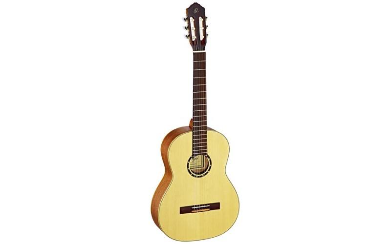 Ortega R121SN Family Series Классическая гитара, размер 4/4, узкий гриф, матовая, с чехлом