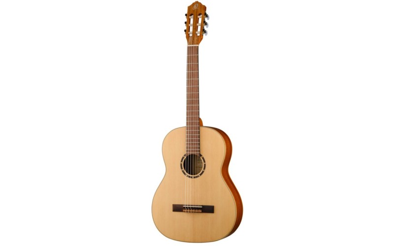 Ortega R121SN Family Series Классическая гитара, размер 4/4, узкий гриф, матовая, с чехлом
