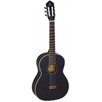 ORTEGA R221BK Family Series Классическая гитара, размер 4/4, черная, с чехлом