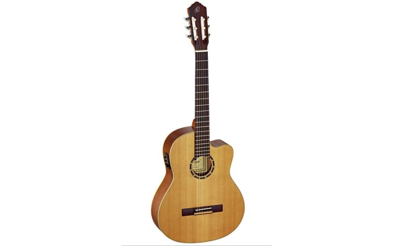 ORTEGA RCE131 Family Series Pro Классическая гитара со звукоснимателем, размер 4/4, матовая